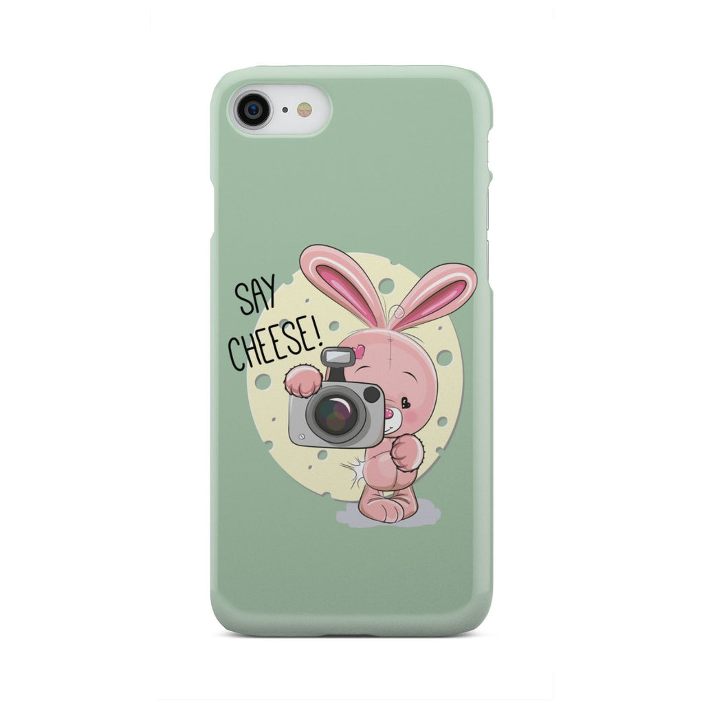 Say Cheese Rabbit  Phone Case - doctorlukeshop