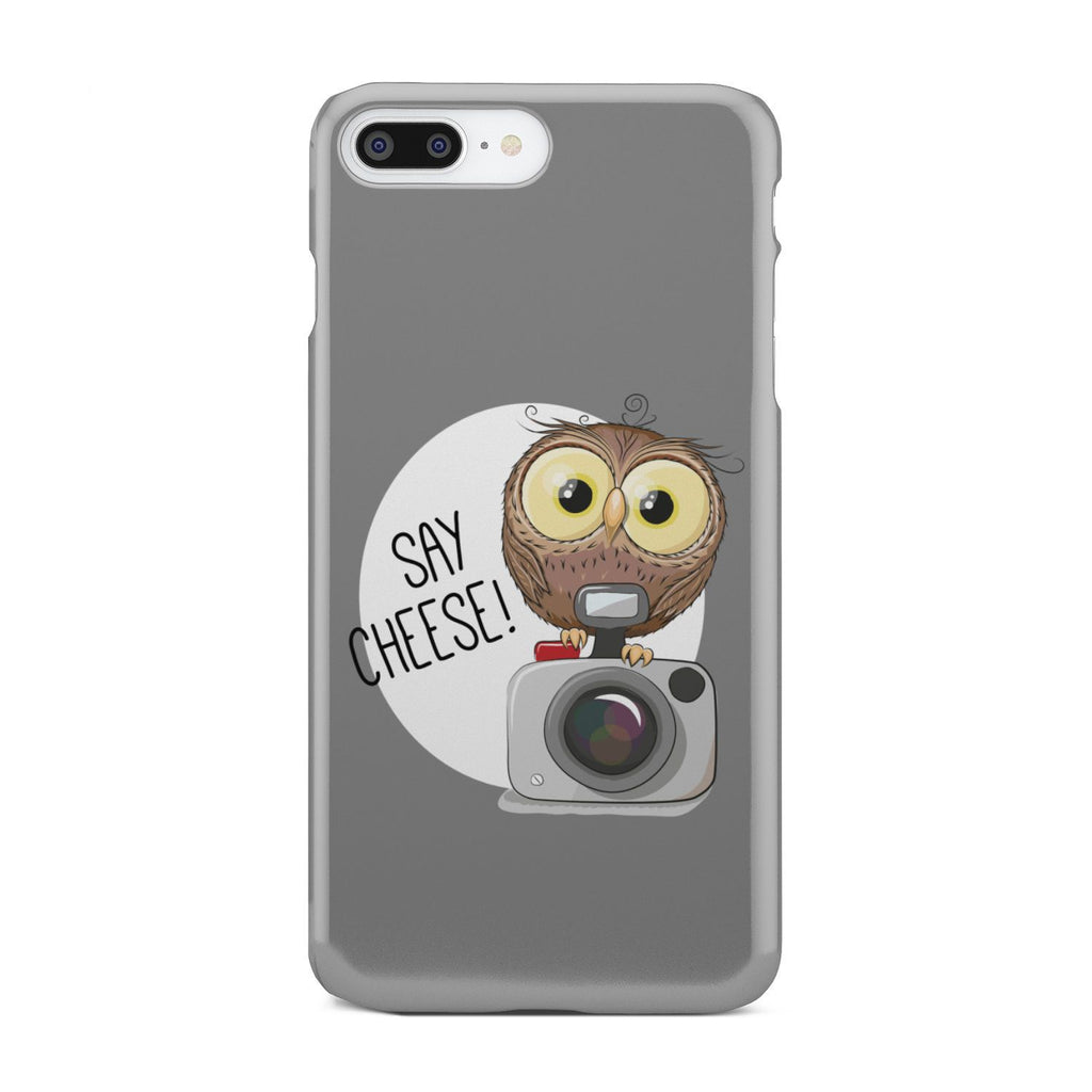 Say Cheese Owl Phone Case - doctorlukeshop