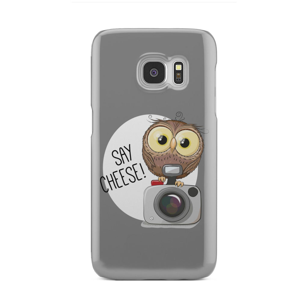 Say Cheese Owl Phone Case - doctorlukeshop
