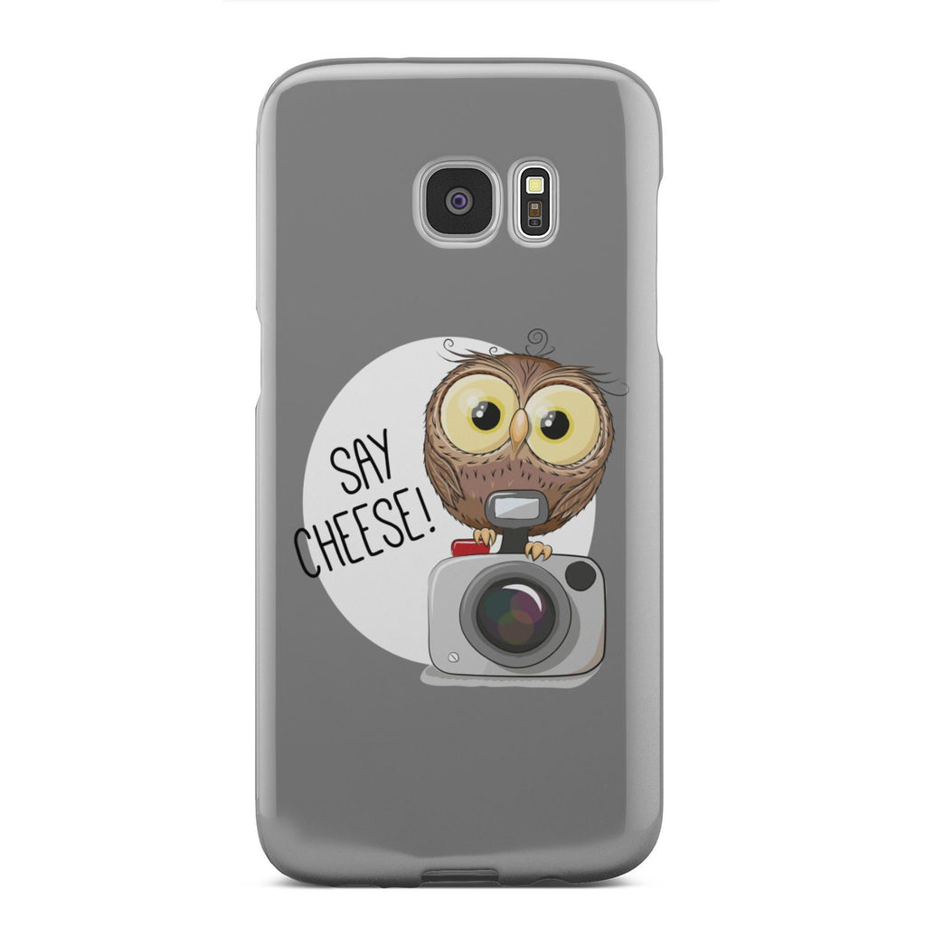 Say Cheese Owl Phone Case - doctorlukeshop