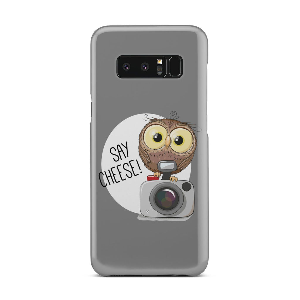 Say Cheese Owl Phone Case - doctorlukeshop