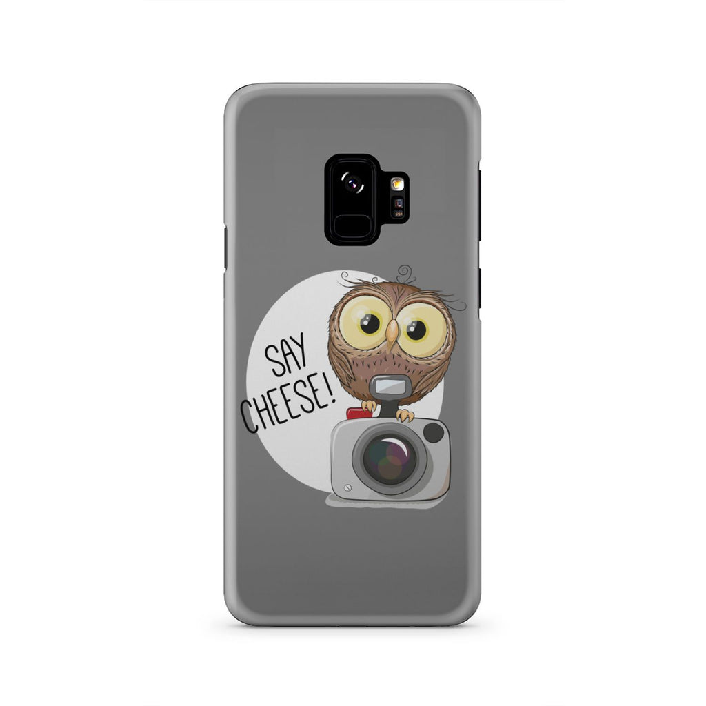 Say Cheese Owl Phone Case - doctorlukeshop