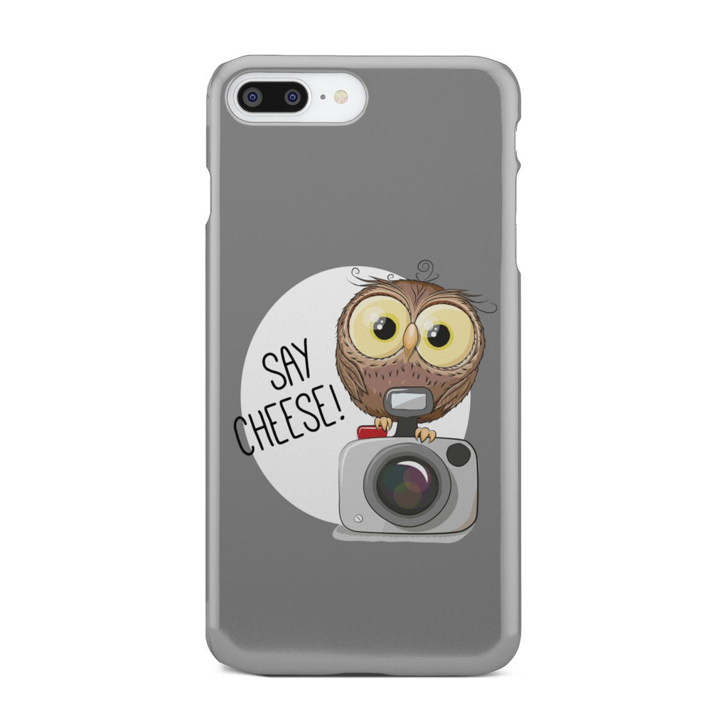 Say Cheese Owl Phone Case - doctorlukeshop