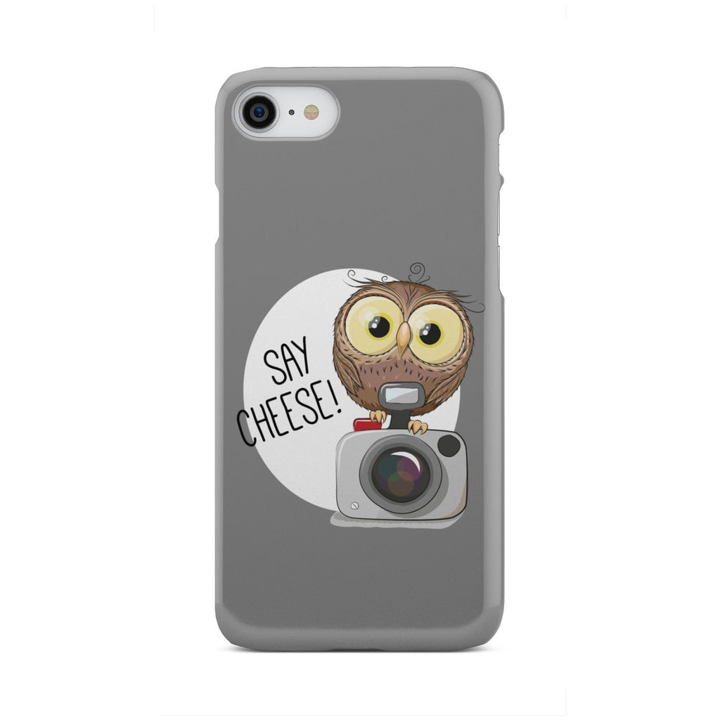 Say Cheese Owl Phone Case - doctorlukeshop