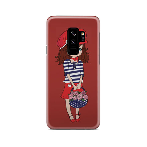 Image of Girl with Flower Basket - doctorlukeshop