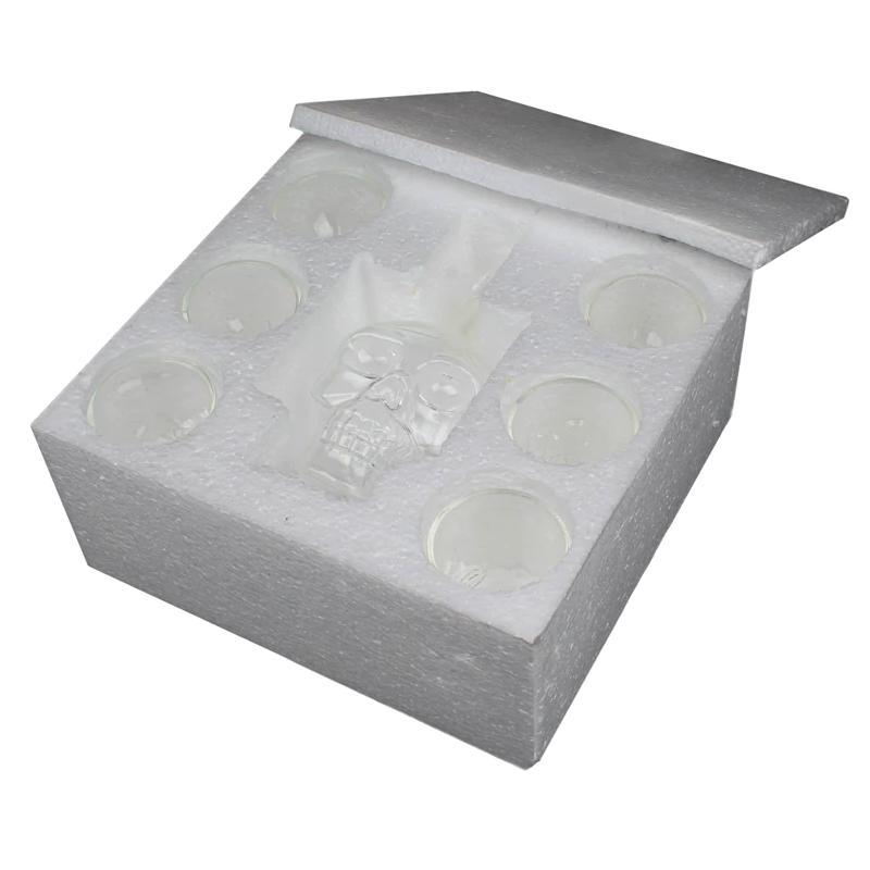 Crystal Skull Head Shot Glasses Set - doctorlukeshop