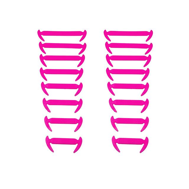 8 Pair of Elastic Silicone Shoelaces - doctorlukeshop