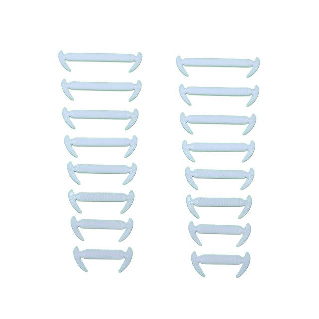 8 Pair of Elastic Silicone Shoelaces - doctorlukeshop