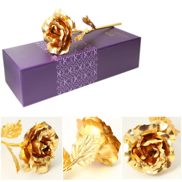 24k Gold Foil Roses - doctorlukeshop