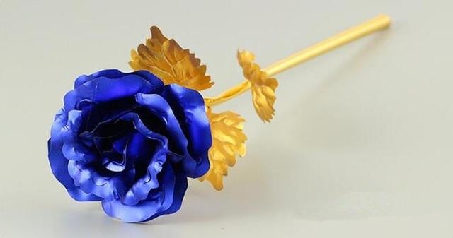 24k Gold Foil Roses - doctorlukeshop