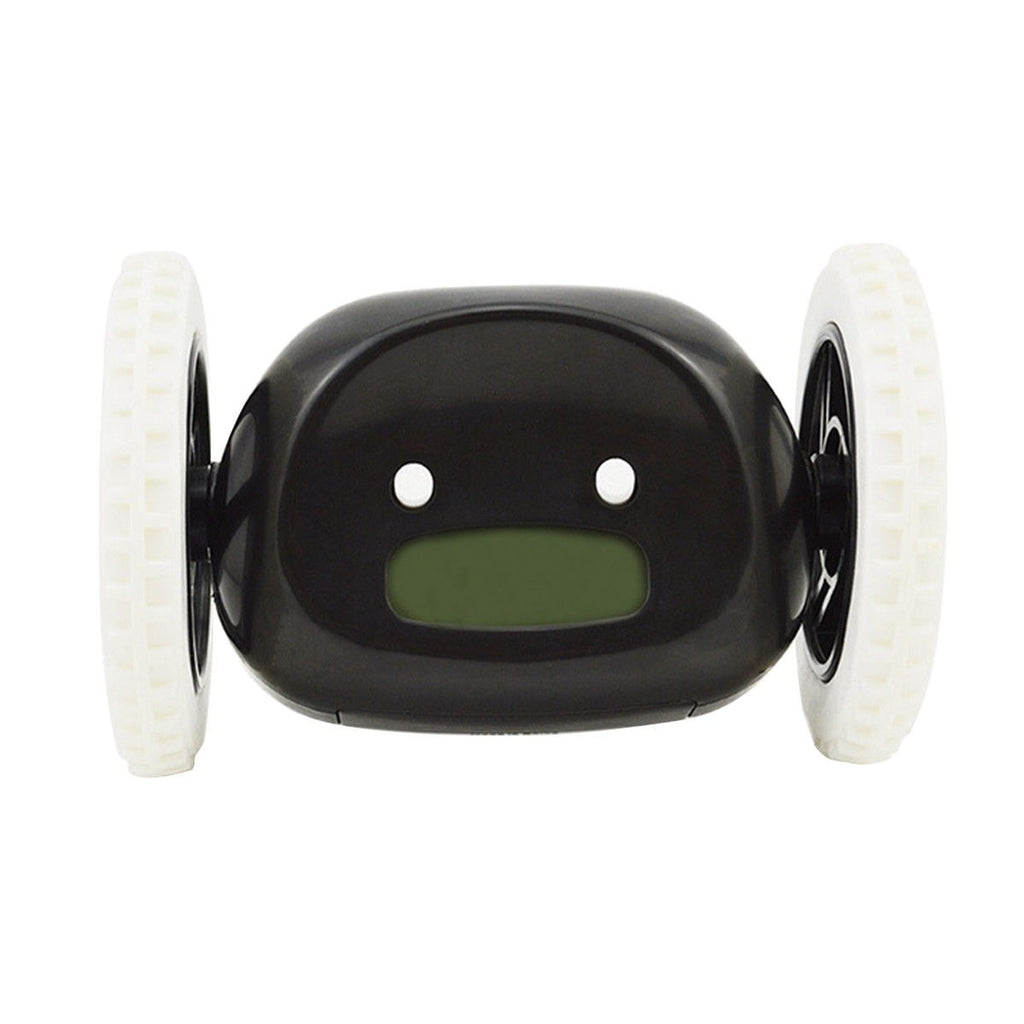 Digital LCD Alarm Clock On Wheels - doctorlukeshop
