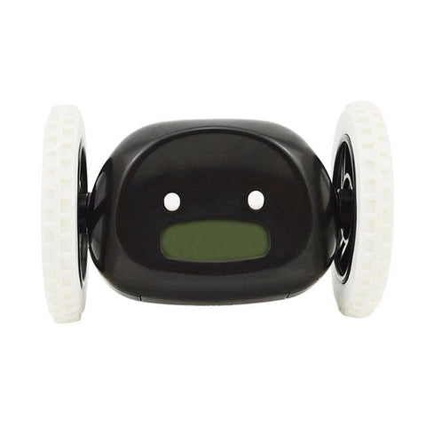 Image of Digital LCD Alarm Clock On Wheels - doctorlukeshop