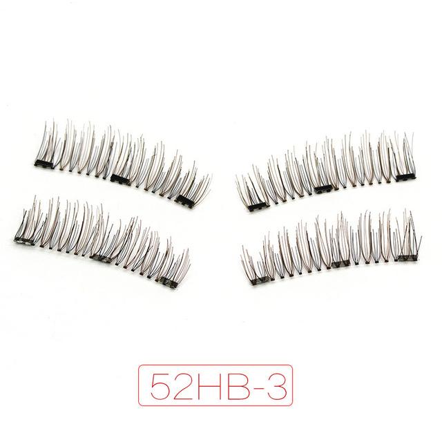 Magnetic eyelashes with 3 magnets handmade 3D/6D - doctorlukeshop