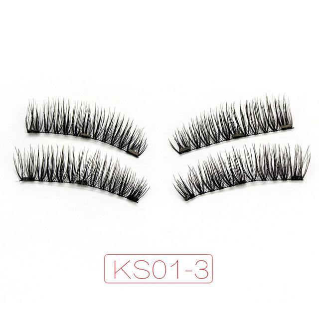 Magnetic eyelashes with 3 magnets handmade 3D/6D - doctorlukeshop