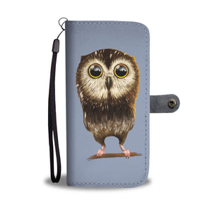 Baby Owl Wallet Phone Case - doctorlukeshop