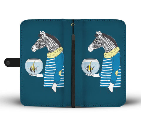 Image of Zebra and Fish Bowl - doctorlukeshop