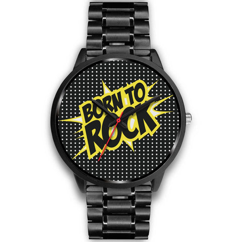 Image of Born To Rock Black Watch - doctorlukeshop