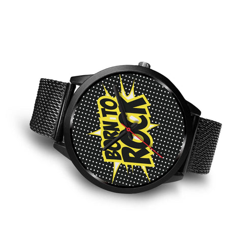 Image of Born To Rock Black Watch - doctorlukeshop