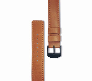 Brown Leather Watch Band