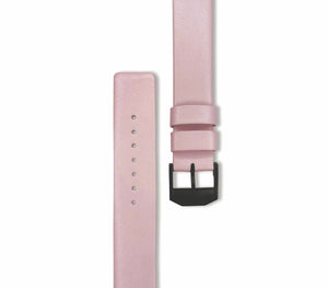 Pink Leather Watch Band