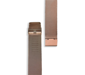 Rose Gold Metal Mesh Watch Band - doctorlukeshop