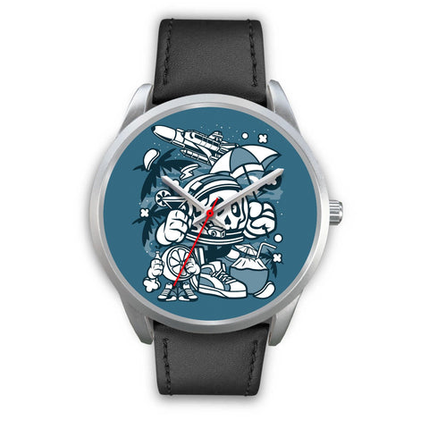 Image of Astronaut Holiday Silver Watch - doctorlukeshop