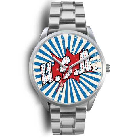 Image of USA Silver Watch - doctorlukeshop