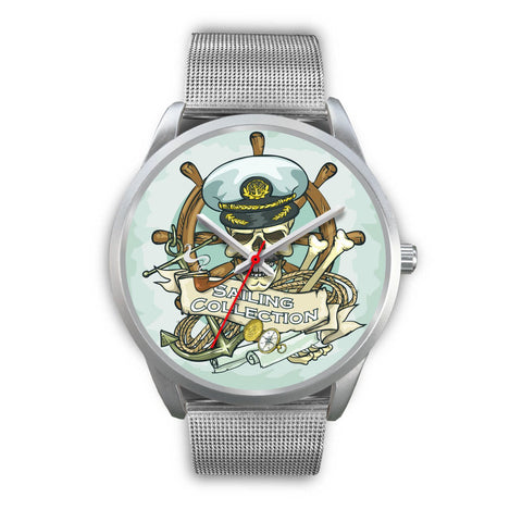 Image of Sailing Collection Silver Watch - doctorlukeshop