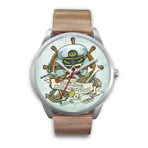 Image of Sailing Collection Silver Watch - doctorlukeshop