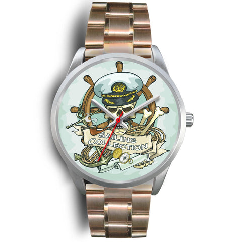 Image of Sailing Collection Silver Watch - doctorlukeshop