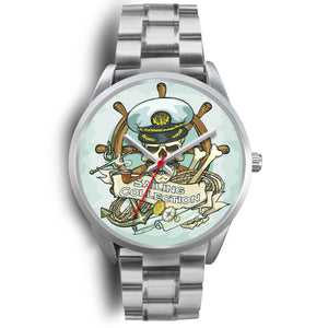 Sailing Collection Silver Watch - doctorlukeshop