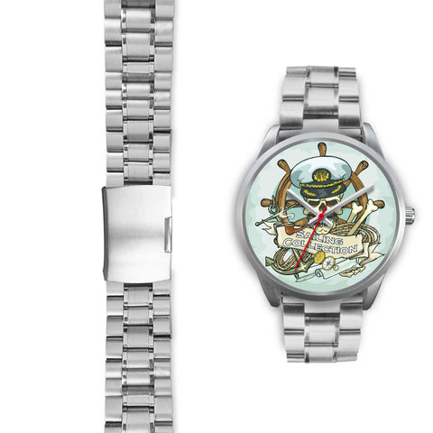 Image of Sailing Collection Silver Watch - doctorlukeshop