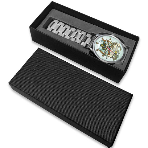 Image of Sailing Collection Silver Watch - doctorlukeshop