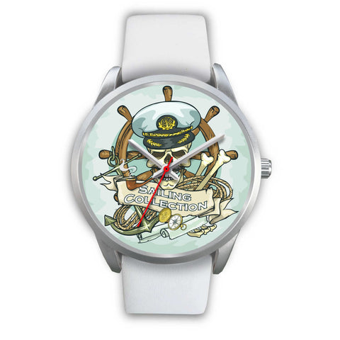 Image of Sailing Collection Silver Watch - doctorlukeshop