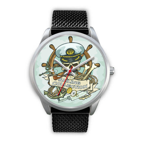 Image of Sailing Collection Silver Watch - doctorlukeshop