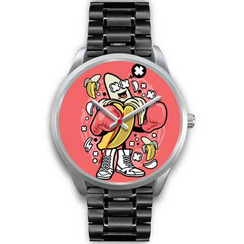 Image of Banana Boxer Silver Watch - doctorlukeshop