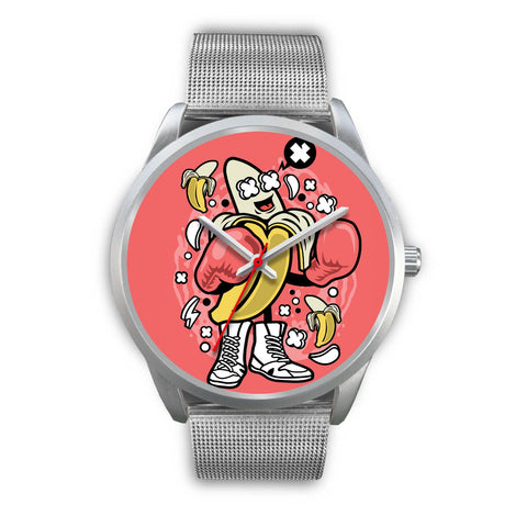 Image of Banana Boxer Silver Watch - doctorlukeshop