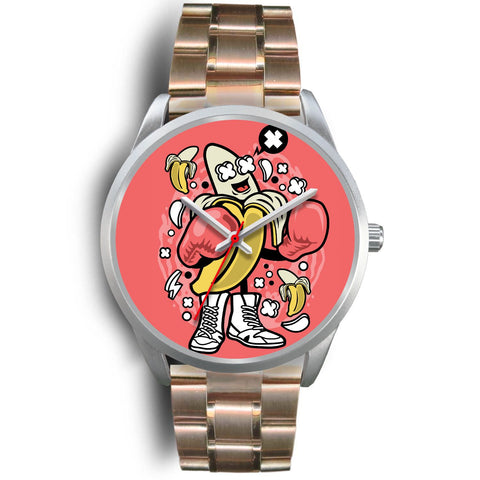 Image of Banana Boxer Silver Watch - doctorlukeshop