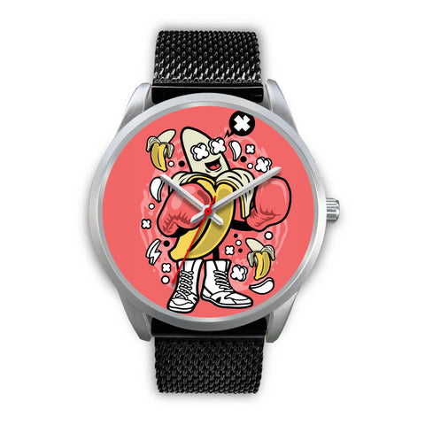 Image of Banana Boxer Silver Watch - doctorlukeshop