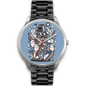 Barber Robot Silver Watch - doctorlukeshop