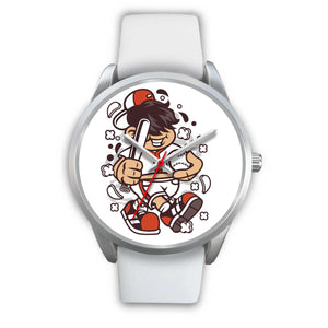 Baseball Kid Silver Watch - doctorlukeshop