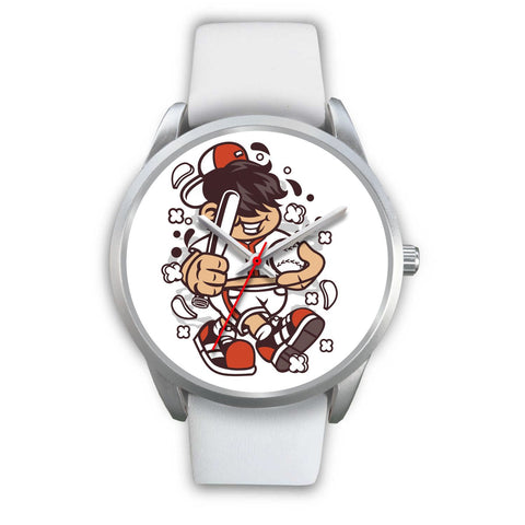 Image of Baseball Kid Silver Watch - doctorlukeshop