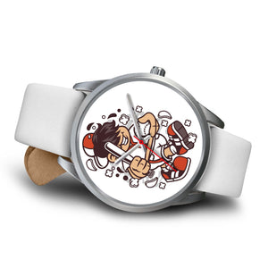 Baseball Kid Silver Watch