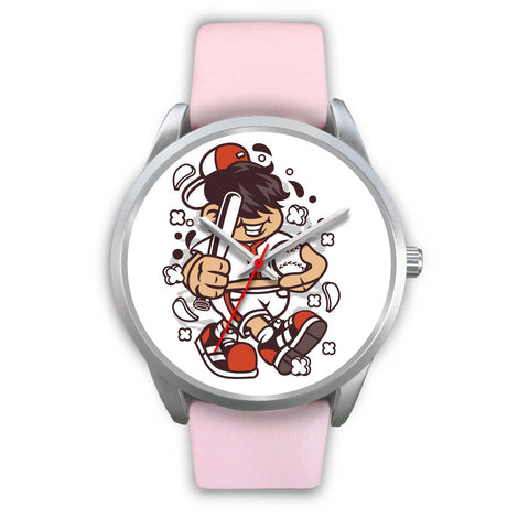 Image of Baseball Kid Silver Watch - doctorlukeshop