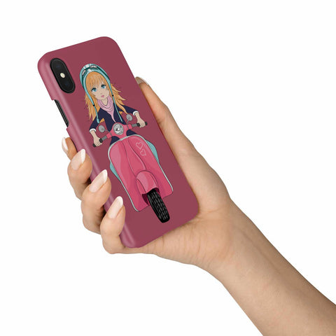 Image of Girl Ride Motorcycle Phone Case - doctorlukeshop