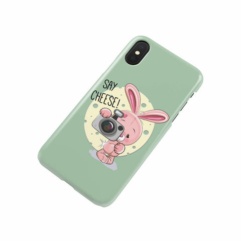 Image of Say Cheese Rabbit  Phone Case - doctorlukeshop