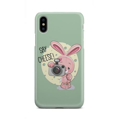 Image of Say Cheese Rabbit  Phone Case - doctorlukeshop