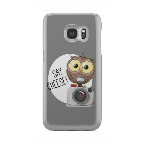 Image of Say Cheese Owl Phone Case - doctorlukeshop