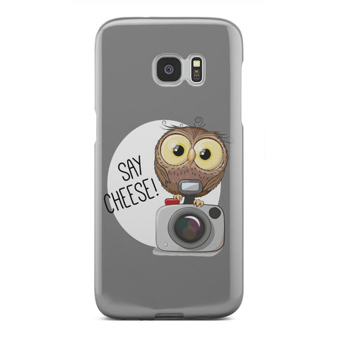 Image of Say Cheese Owl Phone Case - doctorlukeshop