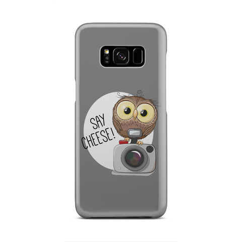 Image of Say Cheese Owl Phone Case - doctorlukeshop